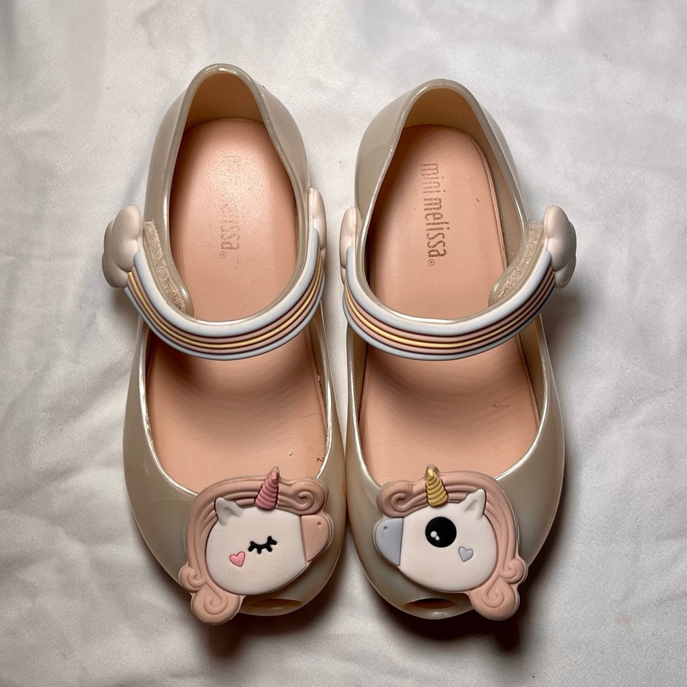 Mini Melissa Girls’ Ultragirl Unicorn Mary Janes